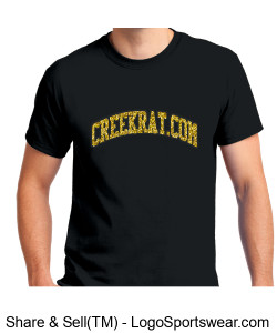 CreekRat Studios USA | The CreekRat Co. | University of California Topanga Canyon | Cr| Glitter Gold Design Zoom